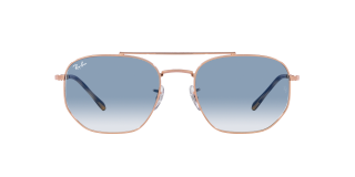 Óculos de sol Ray Ban 0RB3707 Rosa/Vermelho-Púrpura Quadrada - 1
