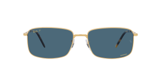 Óculos de sol Ray Ban 0RB3717 Dourados Retangular - 1