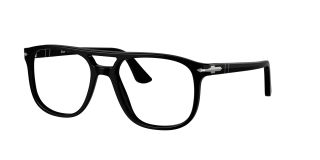Óculos graduados Persol 0PO3329V Preto Aviador - 1