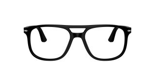 Óculos graduados Persol 0PO3329V Preto Aviador - 2
