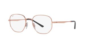 Óculos graduados Ray Ban 0RX3682V Rosa/Vermelho-Púrpura Tamanho: 49X19