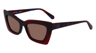 Óculos de sol Calvin Klein Jeans CKJ23656S Castanho Borboleta - 1