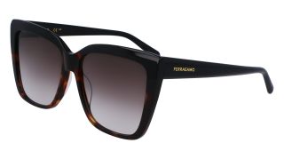 Óculos de sol SALVATORE FERRAGAMO SF1102S Preto Retangular - 1