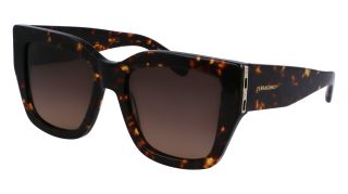 Óculos de sol SALVATORE FERRAGAMO SF1104S Castanho Retangular - 1