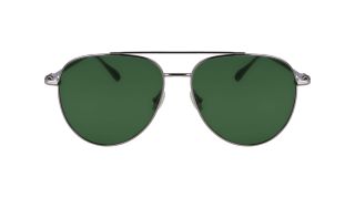 Óculos de sol SALVATORE FERRAGAMO SF308S Prateados Aviador - 2