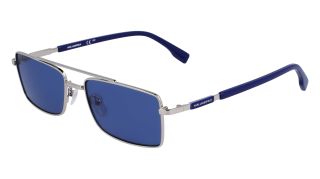 Óculos de sol Karl Lagerfeld KL348S Prateados Retangular - 1