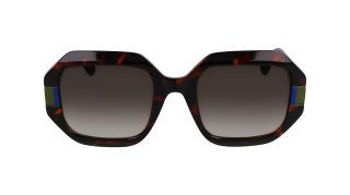 Óculos de sol Karl Lagerfeld KL6124S Castanho Retangular - 2