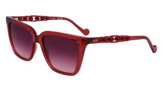 Óculos de sol Liu Jo LJ780S Rosa/Vermelho-Púrpura Retangular - 1