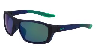 Óculos de sol Nike FJ1978 BRAZEN BOOST Azul Retangular - 1
