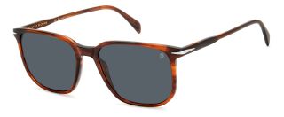 Óculos de sol David Beckham DB 1141/S Castanho Retangular - 1