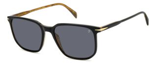 Óculos de sol David Beckham DB 1141/S Preto Retangular - 1