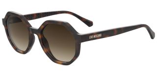 Óculos de sol LOVE MOSCHINO MOL076/S Castanho Ovalada