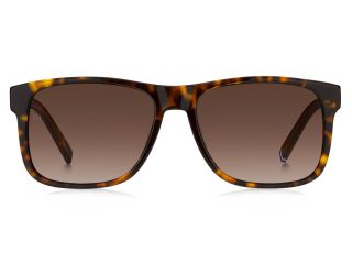 Óculos de sol Tommy Hilfiger TH 2073/S Castanho Retangular - 2