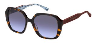 Óculos de sol Tommy Hilfiger TH 2105/S Castanho Quadrada - 1
