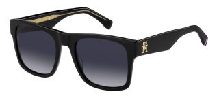 Óculos de sol Tommy Hilfiger TH 2118/S Preto Quadrada - 1