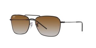 Óculos de sol Ray Ban 0RBR0102S CARAVAN REVERSE Preto Quadrada - 1