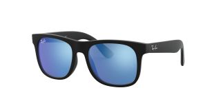Óculos de sol Ray Ban Junior 0RJ9069S JUNIOR JUSTIN Preto Quadrada - 1