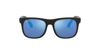 Óculos de sol Ray Ban Junior 0RJ9069S JUNIOR JUSTIN Preto Quadrada - 2