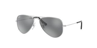 Óculos de sol Ray Ban Junior 0RJ9506S JUNIOR AVIATOR Prateados Aviador - 1