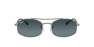 Óculos de sol Ray Ban 0RB3719 Prateados Ovalada - 2