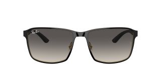 Óculos de sol Ray Ban 0RB3721 Preto Quadrada - 2