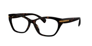 Óculos graduados Ralph Lauren 0RA7161U Castanho Retangular - 1