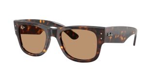 Óculos de sol Ray Ban 0RB0840S MEGA WAYFARER Castanho Quadrada - 1
