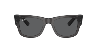Óculos de sol Ray Ban 0RB0840S MEGA WAYFARER Preto Quadrada - 2