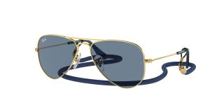 Óculos de sol Ray Ban Junior 0RJ9506S JUNIOR AVIATOR Dourados Aviador - 1