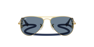 Óculos de sol Ray Ban Junior 0RJ9506S JUNIOR AVIATOR Dourados Aviador - 2