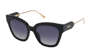 Óculos de sol Nina Ricci SNR298 Preto Borboleta