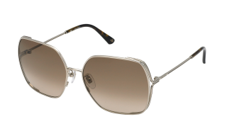 Óculos de sol Nina Ricci SNR301 Dourados Quadrada