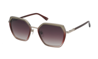 Óculos de sol Nina Ricci SNR359 Rosa/Vermelho-Púrpura Quadrada