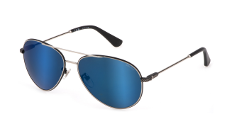 Óculos de sol Police SPLL11 Prateados Aviador