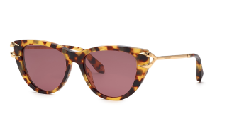 Óculos de sol Roberto Cavalli SRC031 Castanho Borboleta