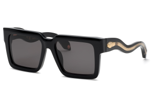 Óculos de sol Roberto Cavalli SRC055 Preto Quadrada