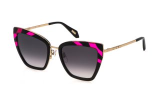 Óculos de sol Just Cavalli SJC092 Preto Quadrada