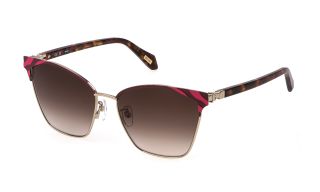 Óculos de sol Just Cavalli SJC093 Dourados Quadrada