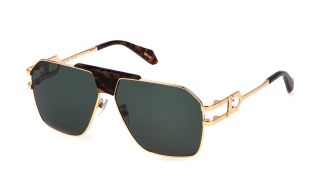 Óculos de sol Just Cavalli SJC094 Dourados Quadrada