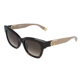 Óculos de sol Furla SFU814V Castanho Quadrada - 1