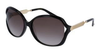 Óculos de sol Gucci GG0076S Preto Redonda