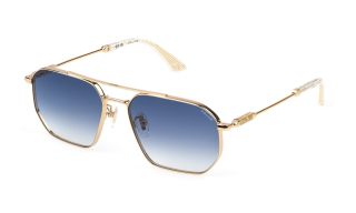 Óculos de sol Police SPLP34 HORIZON 13 Dourados Quadrada