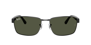 Óculos de sol Ray Ban 0RB3750 Preto Quadrada - 2