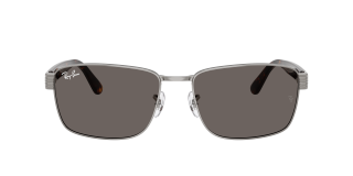 Óculos de sol Ray Ban 0RB3750 Prateados Quadrada - 2