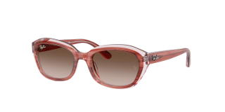 Óculos de sol Ray Ban Junior 0RJ9081S Rosa/Vermelho-Púrpura Borboleta - 1