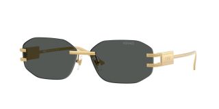 Óculos de sol Versace 0VE2274 Dourados Tamanho: 58X13