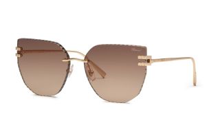 Óculos de sol Chopard SCHL54M Dourados Quadrada