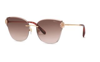 Óculos de sol Chopard SCHL57S Dourados Borboleta