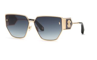 Óculos de sol Roberto Cavalli SRC092 Dourados Quadrada