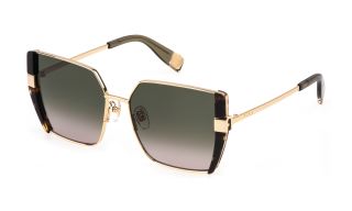 Óculos de sol Furla SFU819 Dourados Quadrada